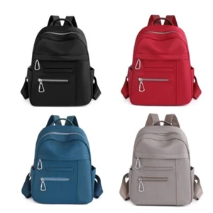 Nylon Travel Backpack for Women Large Capacity Backpack College School Bookbags - Picture 1 of 12