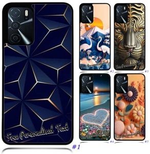 Funda posterior de texto personalizada para OPPO Find X3 X2 X Neo Lite Pro R17 R15 R11 R9s - Imagen 1 de 11