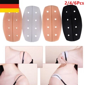 Rutschfeste BH-Träger Polster aus Komfort Silikon Trägerpolster Schulterpolster - Zdjęcie 1 z 21