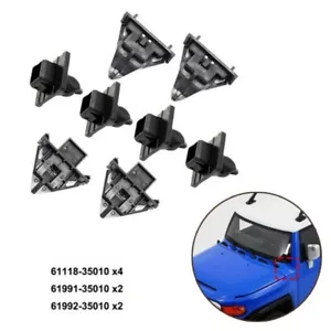 PARA TOYOTA FJ Cruiser 07-14 Clips Carrocería Panel Guardabarros Capucha Clip Delantero - Imagen 1 de 6