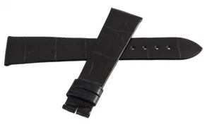 Genuine Longines 20mm x 16mm Black Watch Band Strap LL682110119 XFA4 - Picture 1 of 3