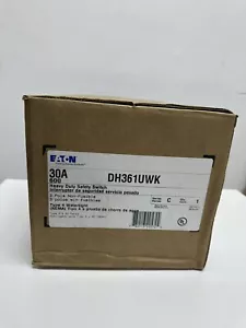 EATON DH361UWK Schwerlast-Sicherheitsschalter 30A/3P/600V NEMA TYP 4 SERIE C - Bild 1 von 11