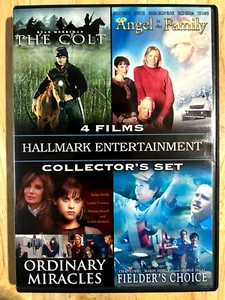 Hallmark : Colt, Angel In the Family, Ordinary Miracles, Fielder's Choice DVD VG - Picture 1 of 3