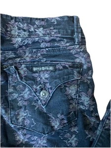 Neu ohne Etikett Hudson Midrise Nico Super Skinny Ankle Jeans Gr. 29 Denim Colin Muster - Bild 1 von 8