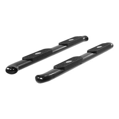 Aries 4in Black Nerf Bars for 07-2019 Silverado/Sierra 1500/2500/3500 Double Cab Foto 1 de 4