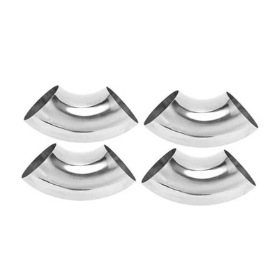  4 Pcs 90 Degree Mandrel Bend Elbow Car Exhaust Pipe Tubing Piping 3" 3" OD Foto 1 de 4