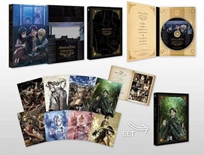 Attack on Titan OAD Archive Blu-ray Free Shipping with Tracking# New from Japan Foto 1 de 3
