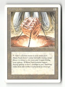 Mana Vault Revised Edition Magic the Gathering Free Shipping - Picture 1 of 2