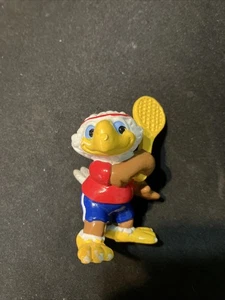 1984 LA Olympics Mascot Sam The Eagle Tennis Figure W. Berrie Company Vintage - Picture 1 of 6