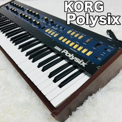 KORG Polysix PS-6 Analog Synthesizer Vintage Keyboard Musical Instrument AS IS - Image 1 of 4
