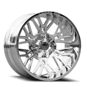22x12 Luxxx HD LHD25 Chrome Wheel 6x135-5.5 (-44mm) - Picture 1 of 5