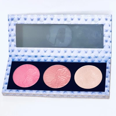 Paleta PAT MCGRATH x Bridgerton DIVINE BLUSH Glow Trio Love at First Blush NUEVA Foto 1 de 2