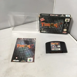 Turok 2 Seeds of Evil - Nintendo 64 / N64 (PAL) - Boxed Game with Manual - Afbeelding 1 van 13