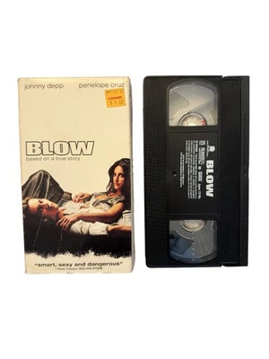 Blow VHS 2001 Crime Drama Original Release New Line Cinema Foto 1 de 2