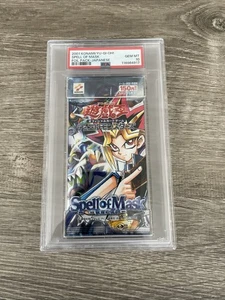 RARE Yugioh 2001 Japanese Spell of Mask Sealed Pack PSA 10 Gem Mint Low Pop - Picture 1 of 11
