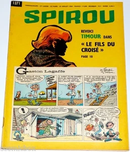 Le journal SPIROU n° 1371 de 1964 magazine sans mini récit revue Timour croisé - Imagen 1 de 1