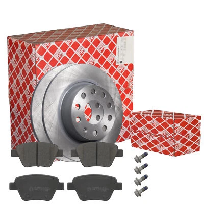 FEBI Bremsscheiben+Beläge AUDI A1, A3, SEAT, SKODA, VW, Hinten ! PR.-NR. BEACHTE - Bild 1 von 4