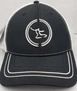 Baseballkappe Pukka mit Etikett Netzrücken schwarz-weiß. Verstellbar. - Bild 1 von 7