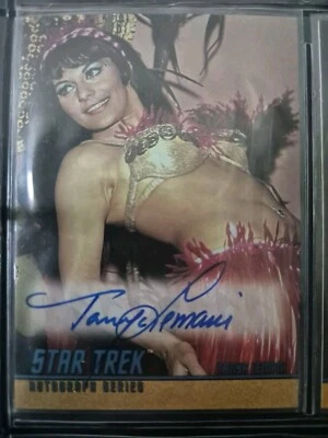 STAR TREK TOS Auto Card A94 Tanya Lemani / Kara  Autograph Rare - Image 1 of 2