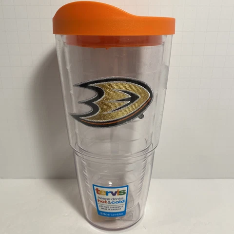 Tervis NHL Anaheim Ducks Hockey 24 Oz. Tumbler New Cover