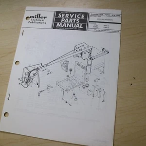 Miller Welder 4770-2 3 5280 WIRE CONTROL FEEDER Parts Manual book catalog list - Picture 1 of 4