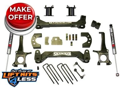 Kit de elevación Skyjacker TU745BKM 4,5" con amortiguadores M95 para Toyota Tundra 2007-2019 Foto 1 de 2