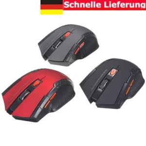 Wireless USB Kabellos Maus Funkmaus 2.4 GHz für PC Mouse Laptop Notebook DE - Bild 1 von 21