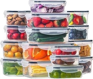 Juego de receiveres para almacenamiento de alimentos de 32 piezas con tapas a p - Bild 1 von 12