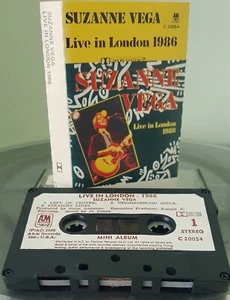 Suzanne Vega – Live In London 1986 - cassette tape and cover excellent - Picture 1 of 2