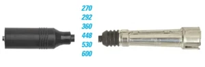 7MM IGNITION LEADS FOR AUDI 80 B4 AAH ABC 2.6L 2.8L V6 - Picture 1 of 1