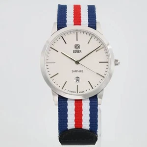 Cover 38mm Stainless Steel White Dial Quartz Men Watch CO123.34 - Picture 1 of 3