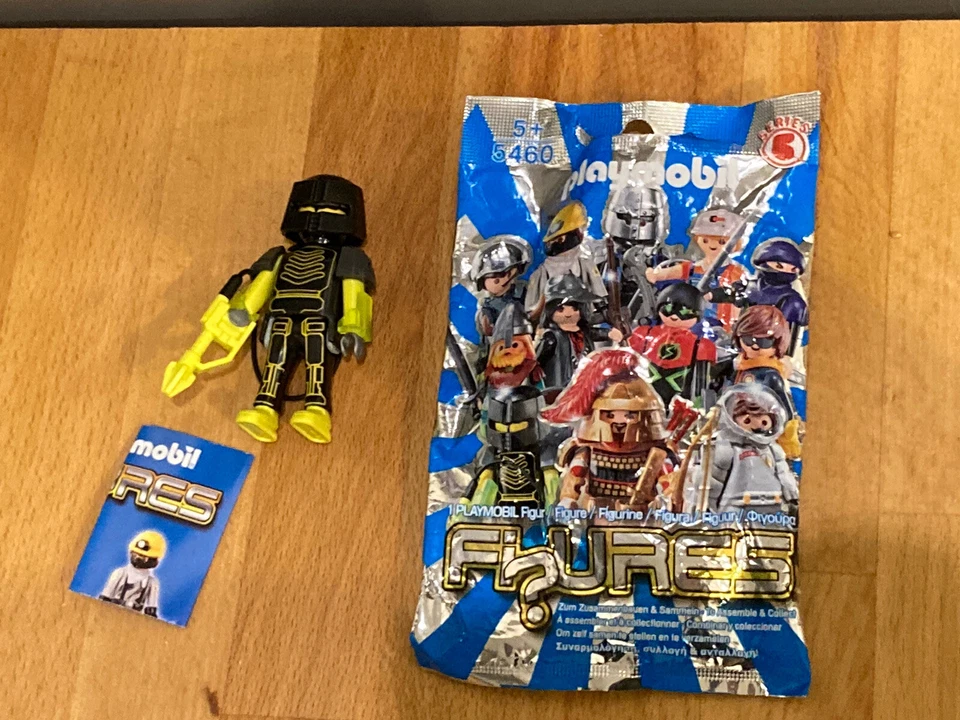 PLAYMOBIL 5460 serie 5 EXTRA TERRESTRE ALIEN NEUF Avec SACHET Dark Vador - Photo 1/4