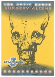 Babylon 5 Profiles The Optic Nerve Surgery Aliens Trading Card #ON7 1999 Skybox - Picture 1 of 2