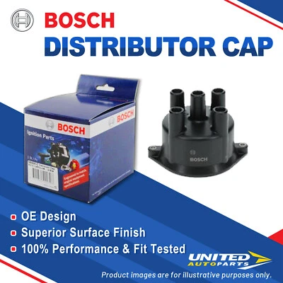 Bosch Distributor Cap for Nissan Pathfinder D21 Pintara U12 Pulsar N13 N14 - image 1 of 2