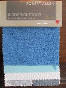 Robert Allen - INDOOR/OUTDOOR - Upholstery Drapery Fabric Swatch Sample Book - Picture 1 of 4