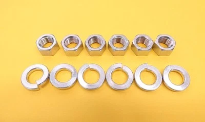 Kit de herrajes de tuerca de guardabarros interior torre de puntal Datsun 240Z 260Z 280Z 1970-78 OEM 090 Foto 1 de 2