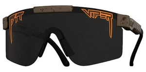Pit Viper The Original Big Buck Hunter Brown Speck Shield Sunglasses - Picture 1 of 3