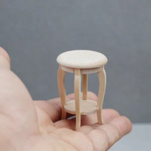 DollHouse 1:12 Scale Miniature Accessories Furniture Potted Stools Flower Rack - Picture 1 of 7