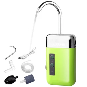 Outdoor Portable Mini Fishing Air Pump Automatic Water Pump Oxygen Aerator X0W9 - Picture 1 of 12