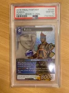 Wakka 1-216S WAVE 1 FOLIE (PSA 10) Final Fantasy Kartenspiel 71010082 - Bild 1 von 2