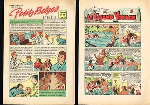 PETITS BELGES ( TREMPLIN ) 1954 n° 36 05/09/1954 GERVY le GRAND VOYAGE - Picture 1 of 1