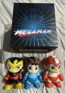 Kidrobot Megaman Bundle. Capcom. Rare No Helmet Megaman. Read Description. - Picture 1 of 12
