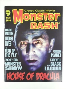 MONSTER BASH Magazine #8 Creepy Classic Movies 2008 Ron Adams - Picture 1 of 4