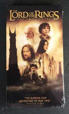 The Lord of the Rings: The Two Towers (VHS, 2003, Full Screen) NEW & Sealed - Image 1 of 3