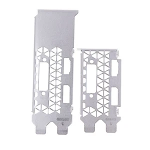 Shield Full Half Height BackPlate For MSI GeForce GTX 1050 2GT LP Graphics Card - Afbeelding 1 van 14