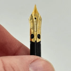 Parker Fountain Pen 18k Gold 750 Nib Only in Excellent Condition M88 - Picture 1 of 8