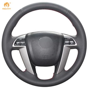 Leather Steering Wheel Cover for Honda Accord 8 Odyssey 2011-2017 Crosstour 2012 - Picture 1 of 10