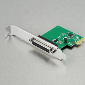 Parallel Port DB25 LPT Printer PCI-E Express Card Converter Adapter Low Profile - Picture 1 of 15
