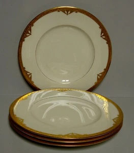 Royal Worcester GOLD ENCRUSTED (RW346) Dinner Plates SETS OF FOUR More Here - Picture 1 of 3
