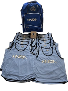 Inaria Soccer Pinnies Set of 10 Schwans Usa Cup Backpack Coaching Notepad - Picture 1 of 17